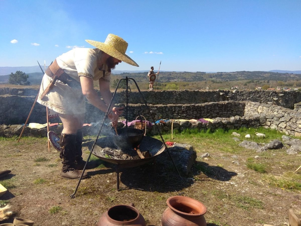 Breixo cocinando